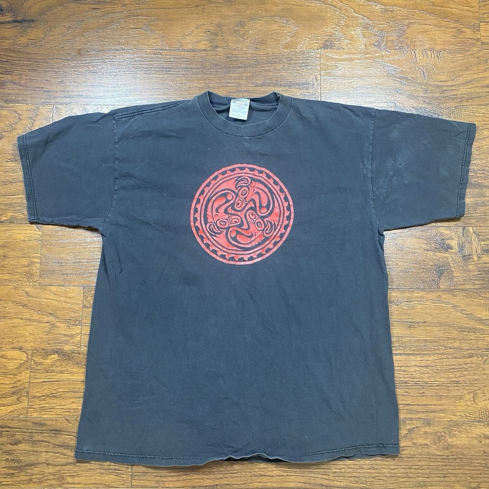 Vintage Gov't Mule Dose Band T-Shirt Tultex Black 2XL Rock Tour Tee 90s